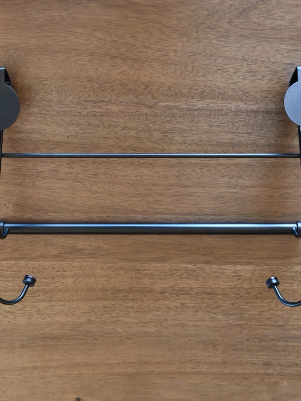 Over the Door Hanger with Towel Bar & Robe Hook, Oil-Rubbed Bronze